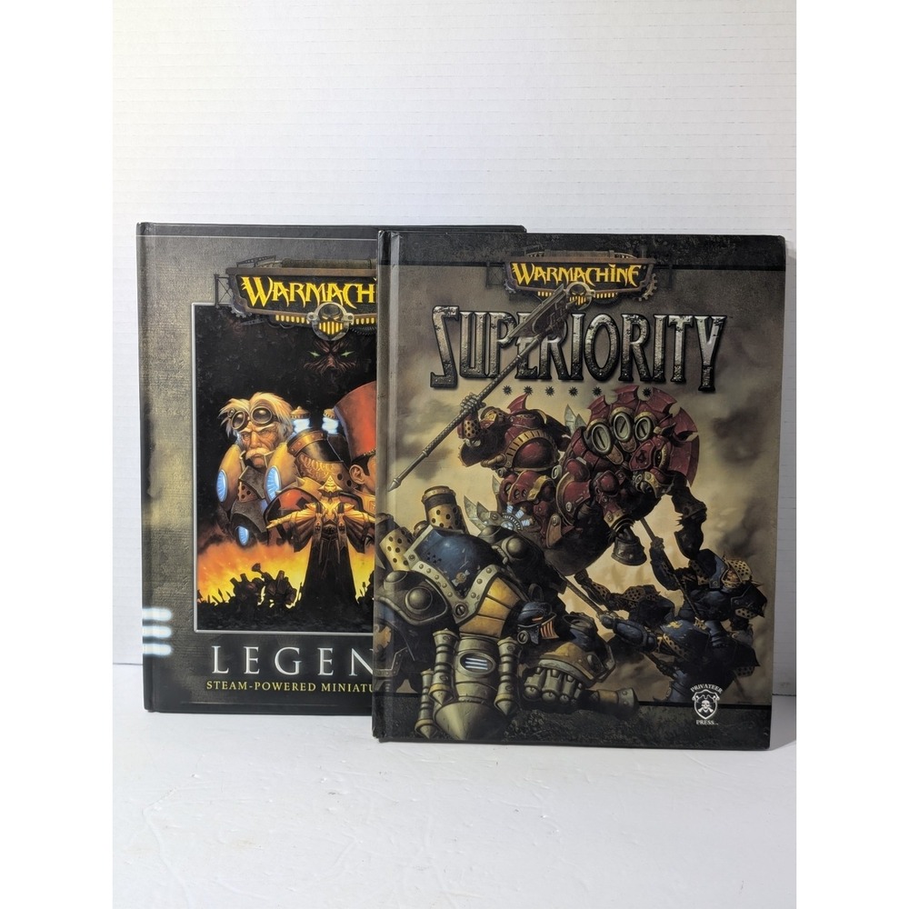 Warmachine Superiority And Legends Rule Book Guide 2008